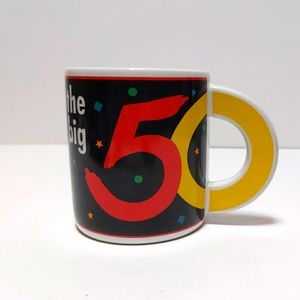 50th bday mug" oh no 50"